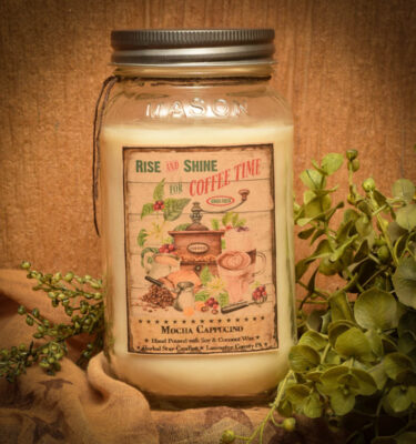 Mocha Cappucino 24 oz Jar candle