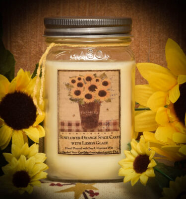 Sunflower 16 oz Jar candle