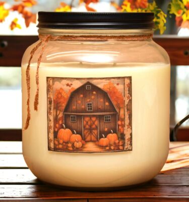 Autumn Splendor 64 oz Jar Candle