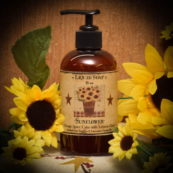 Sunflower Liquid Hand Soap-8 oz