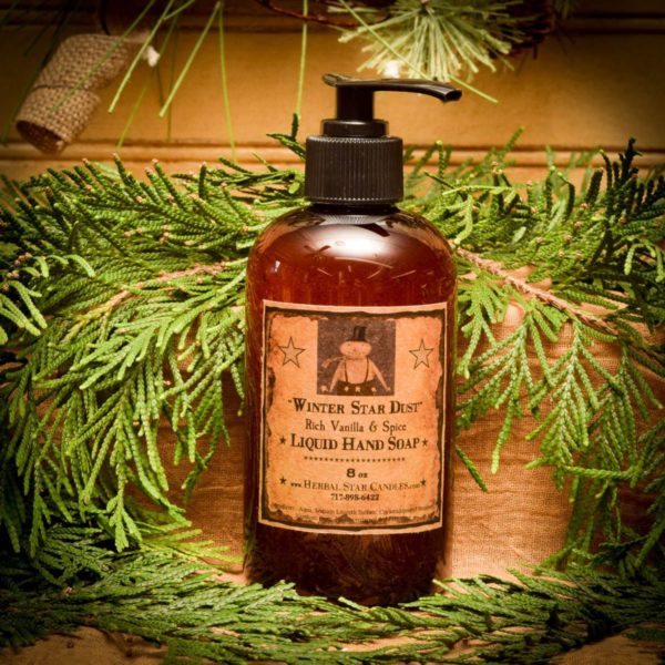 Winter Star Dust Liquid Hand Soap 8 oz