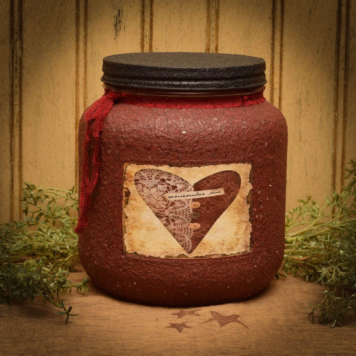 Remember Me Jar Candle 64 oz Herbal Star Candles