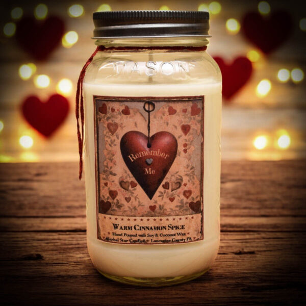 Valentine's Day Mason Jar Candle - 24 oz