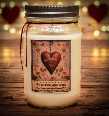 Valentine's Day Mason Jar Candle - 16 oz