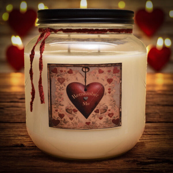 Remember Me Valentine's Day Jar candle