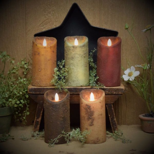 3x6 Real Look flameless grouping