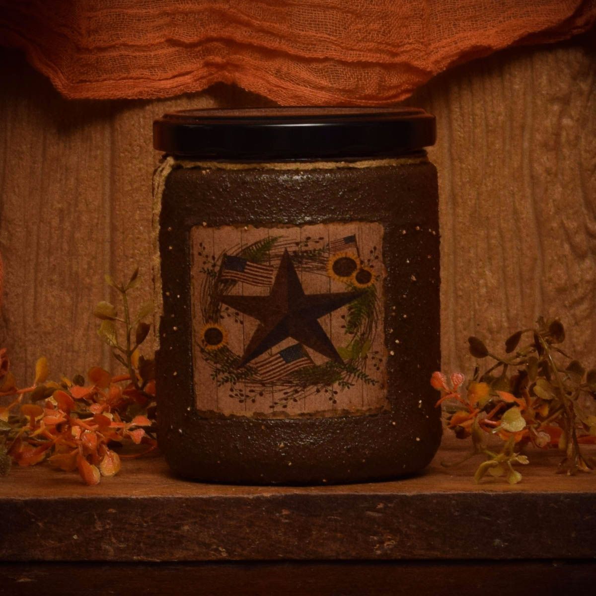 Barn Star Spice16 oz Herbal Star Candles
