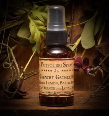 country gathering potpourri spray