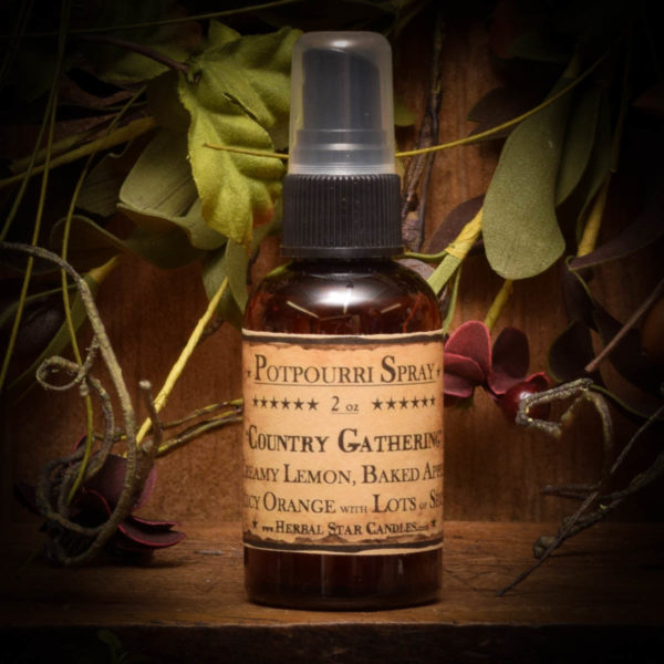 country gathering potpourri spray