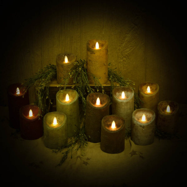 Timer Pillars Lit