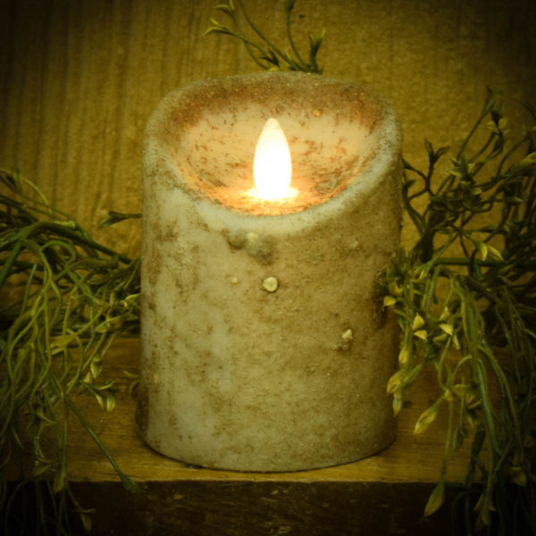 3x4 Cottage Blue Timer Pillar