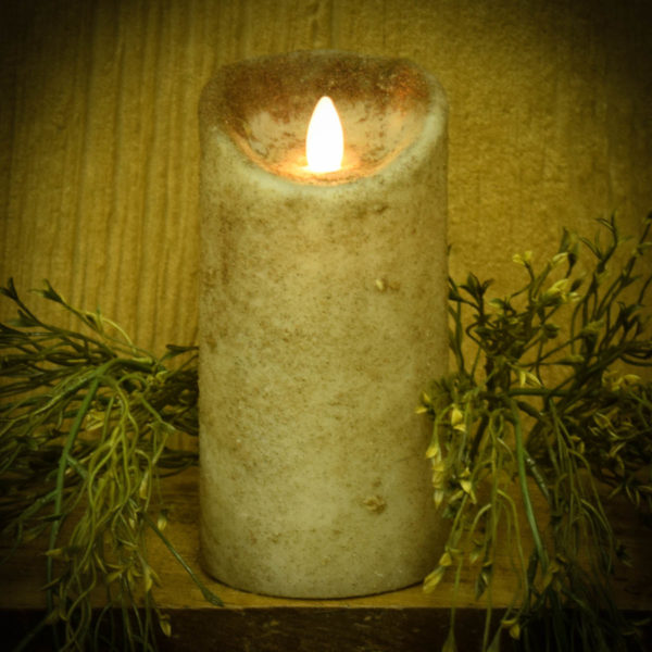3x6 Cottage Blue Timer Pillar