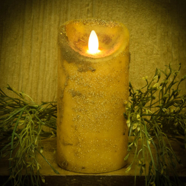 3x6 Mustard Timer Pillar