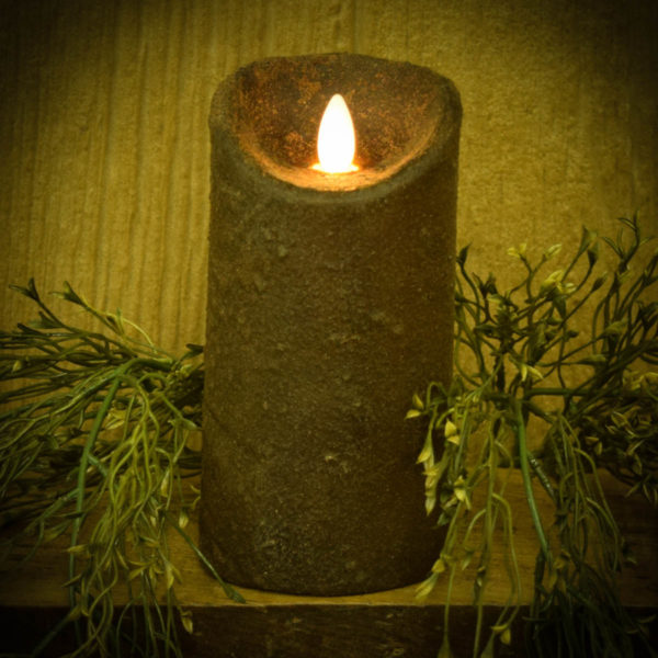 3x6 Primitive Brown Timer Pillar
