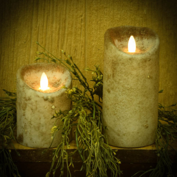 Cottage Blue Timer Pillar