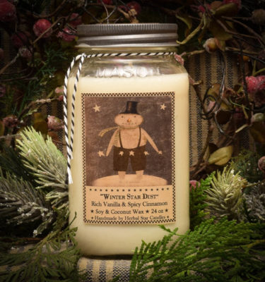 Winter Star Dust 24 oz jar candle