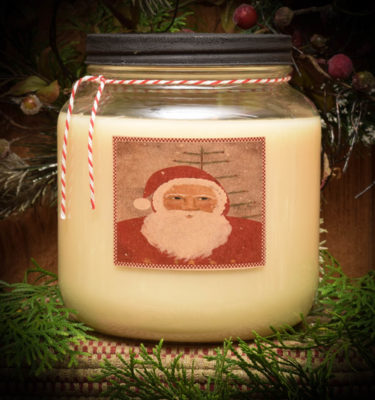 Old Santa Cinnamon Mason Jar Candle-64 oz