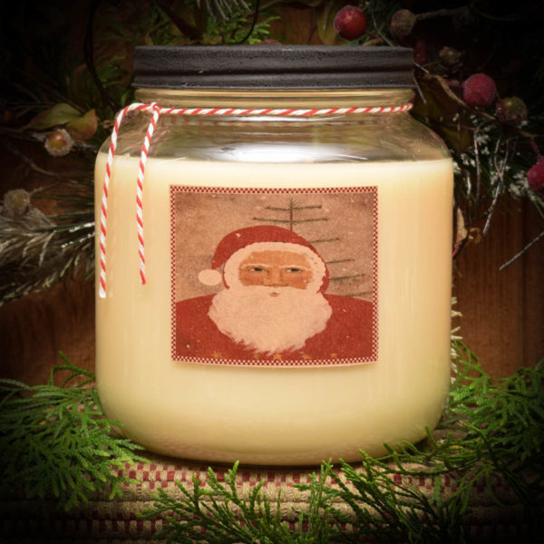 Old Santa Cinnamon Mason Jar Candle-64 oz