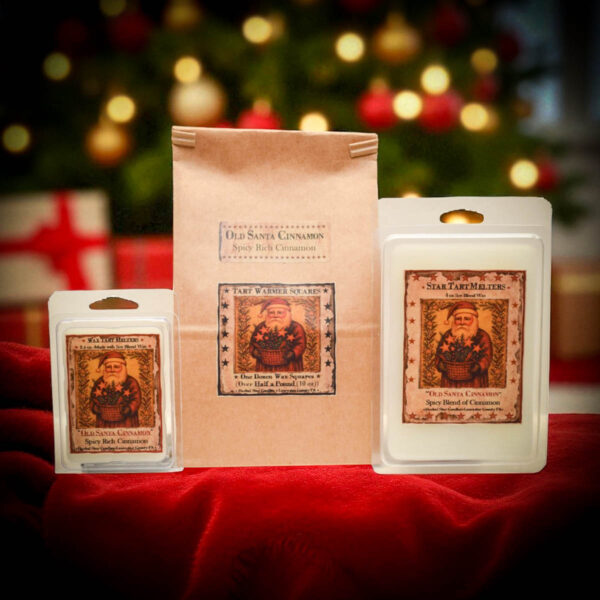 Old Santa Cinnamon Collection – Holiday Cinnamon Candles & Wax Melts - Image 2
