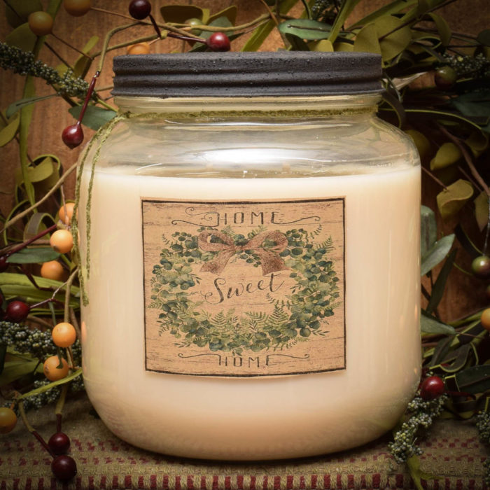 Home Jar Candle 64 oz Herbal Star Candles