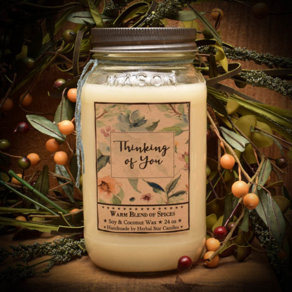 Thinking of You Jar Candle