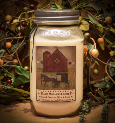 Shoo Fly Pie 24 oz Jar Candle