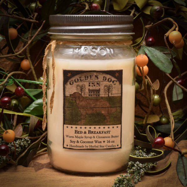 Bed and Breakfast 16 oz Jar Candle