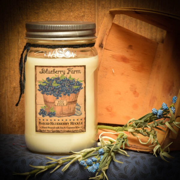 Baked Blueberry Buckle 16 oz Jar Candle