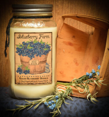 Baked Blueberry Buckle 24 oz Jar candle