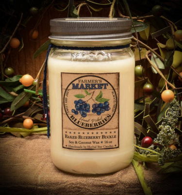 Baked Blueberry Buckle 16 oz jar candle