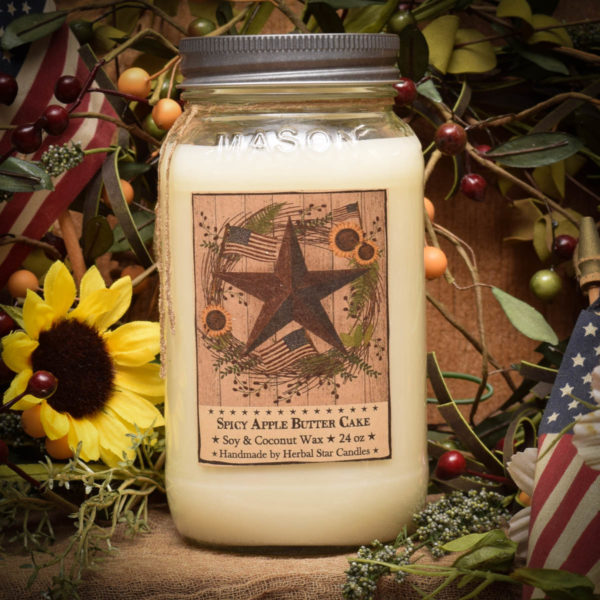Barn Star Spice 24 oz jar candle
