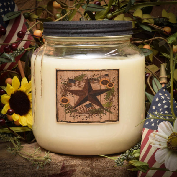 Barn Star Spice 64 oz jar candle