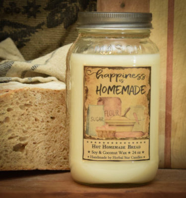 Hot Homemade Bread 24 oz Jar Candle