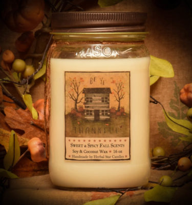 Autumn Splendor 16 oz Jar candle