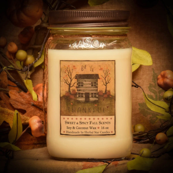 Autumn Splendor 16 oz Jar candle