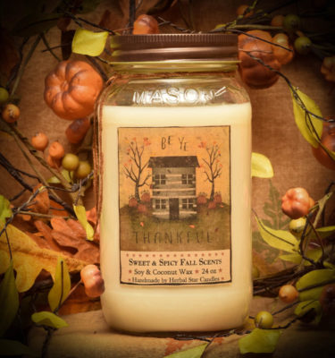 Autumn Splendor 24 oz Jar candle