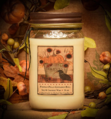 Harvest 16 oz Jar Candle