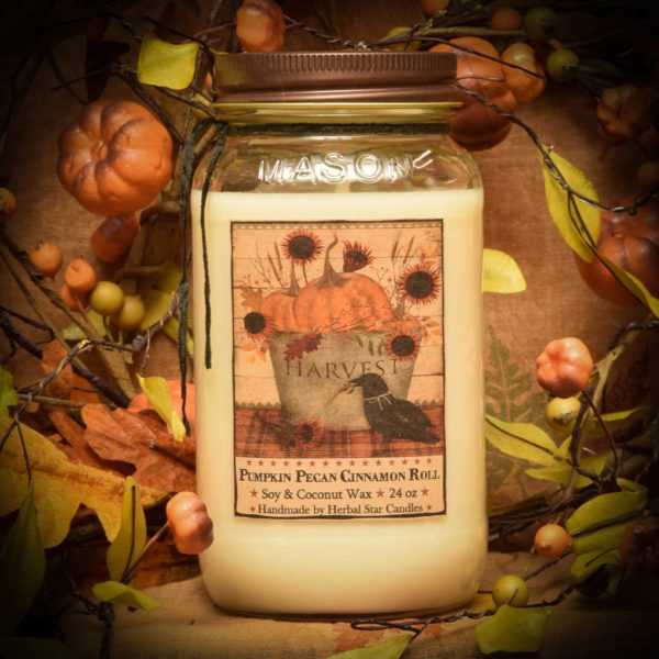 Harvest 24 oz Jar Candle