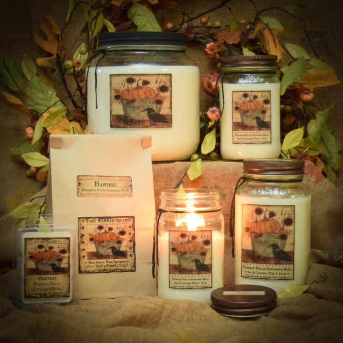Harvest Scent Collection Herbal Star Candles