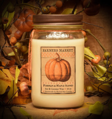 Pumpkin Maple Scones 16 oz Jar