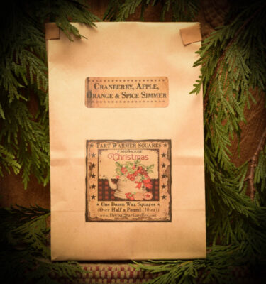 Cranberry Spice Simmer bag of 12 tarts