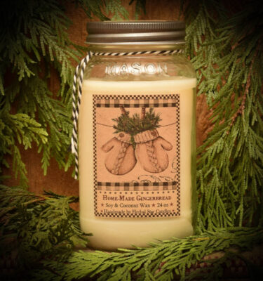 Home Made Gingerbread 24 oz jar candle