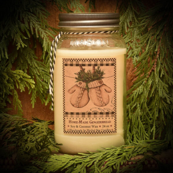 Home Made Gingerbread 24 oz jar candle