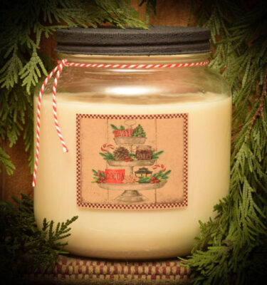 Vanilla Mint with Chocolate 64 oz jar candle