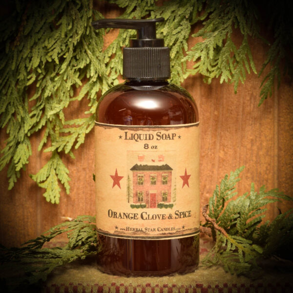 Orange Clove & Spice Liquid Soap