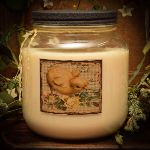 64 oz vanilla custard jar candle