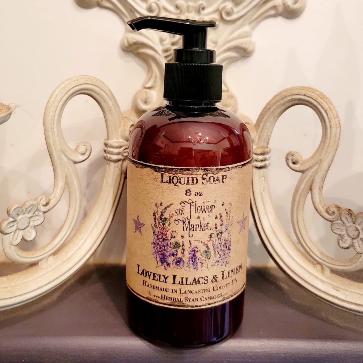 LOVELY LILACS AND LINEN LIQUID SOAP