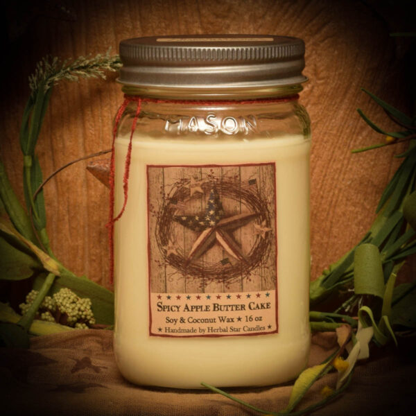 Barn Star Spice 16 oz Jar Candle