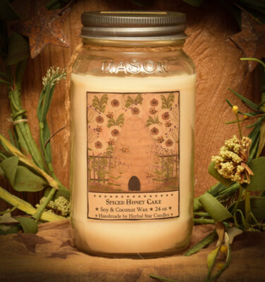 Spiced Honey Cake Beehive 24 oz jar candle