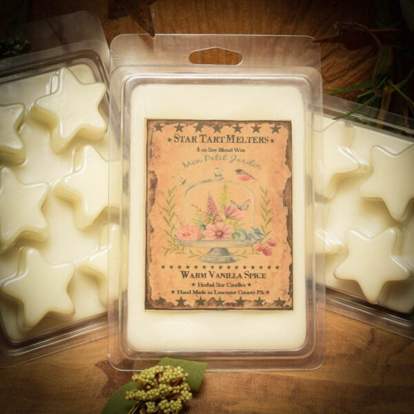 Warm Vanilla Spice Star Tarts